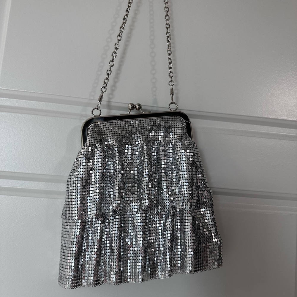 Silver Sequence Bag - image 4